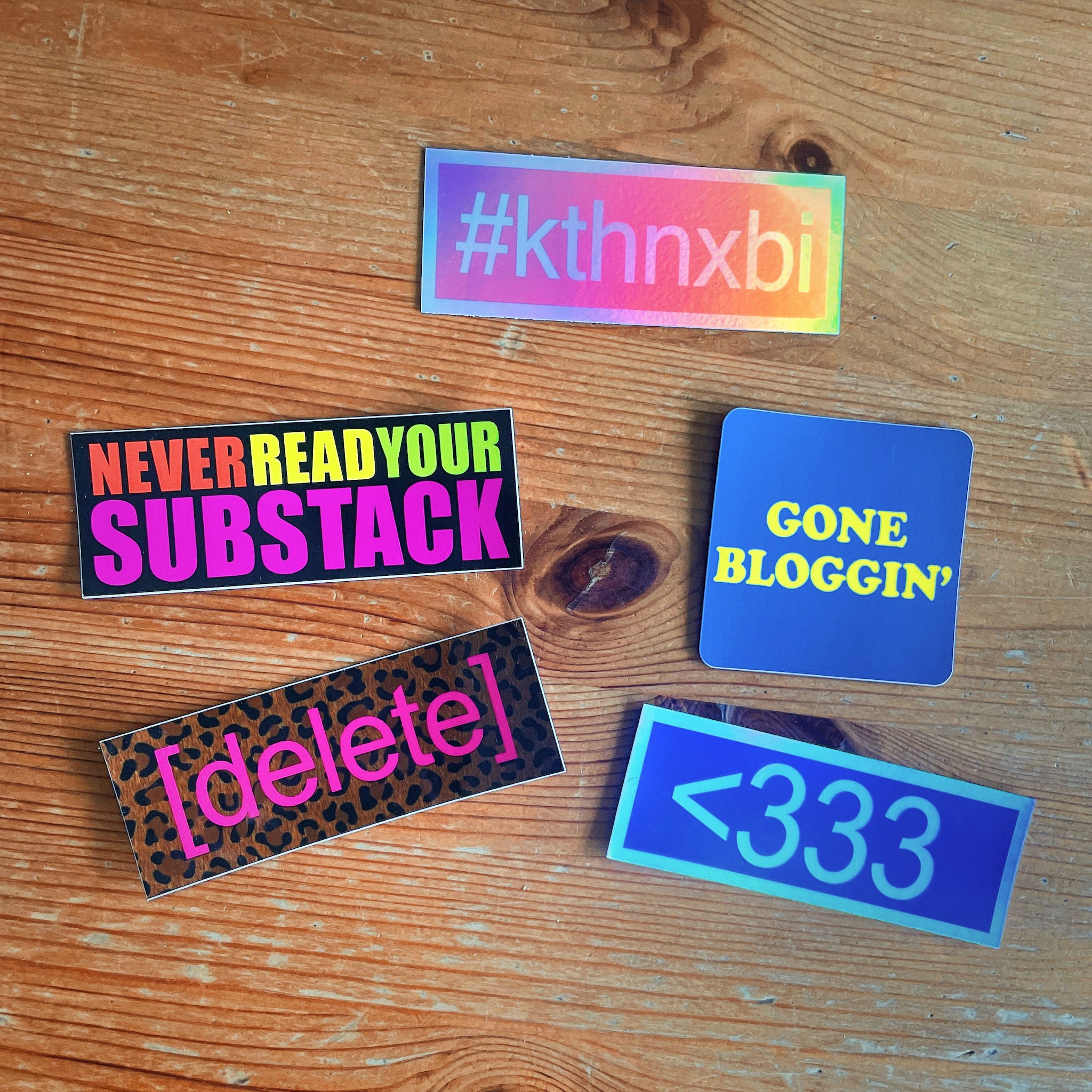 blogger sticker pack – INDIE IDOL