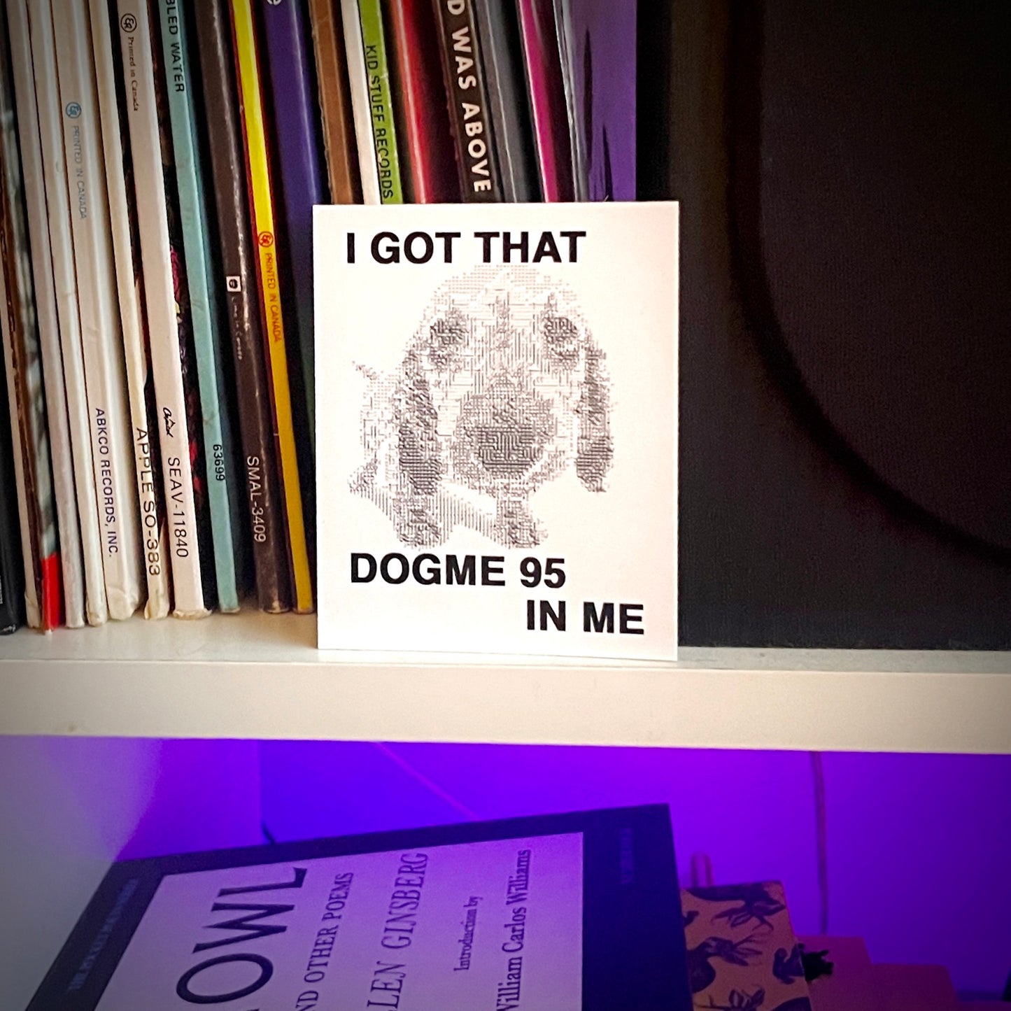 dogme 95 sticker