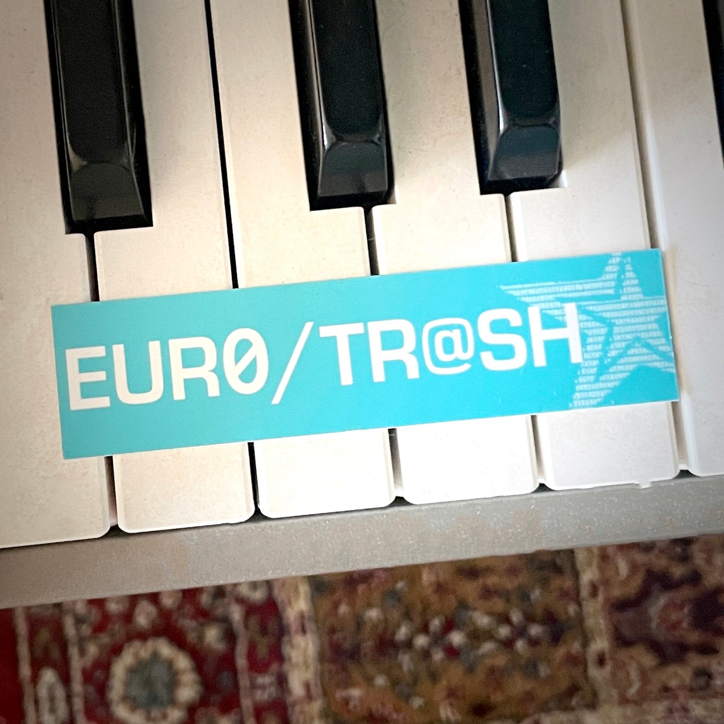 euro/trash sticker